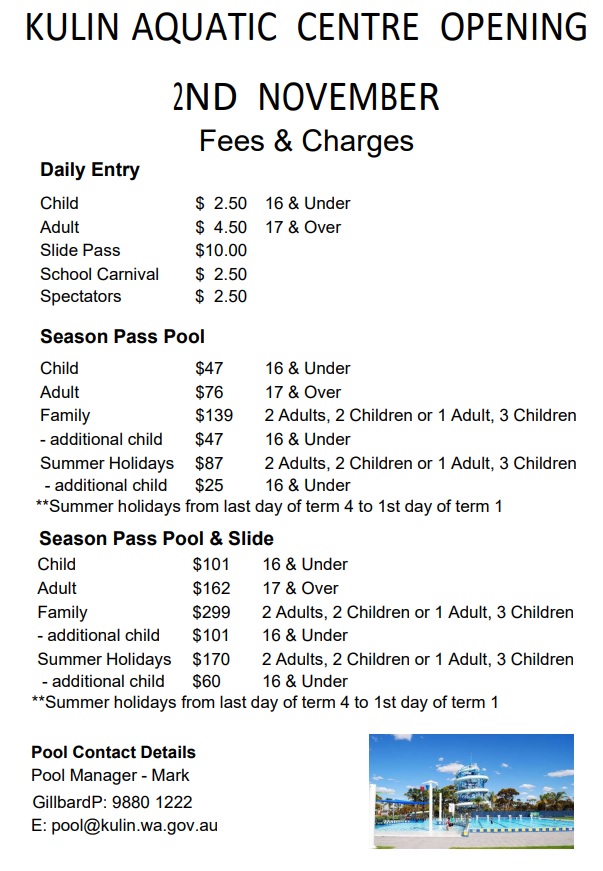 Kulin Aquatic Centre and Waterslide » Visit Kulin