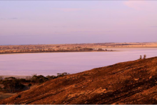 Jilakin Lake and Rock Image